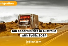 Job opportunities in Australia with FedEx 2024