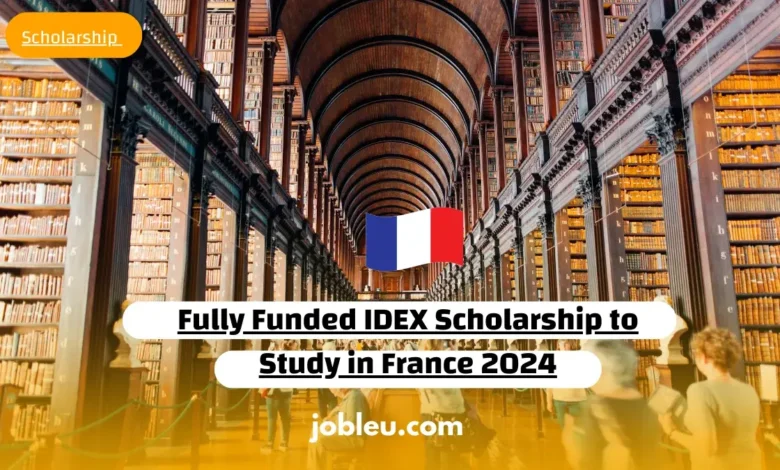 Fully Funded IDEX Scholarship to Study in France 2024: A Comprehensive Guide