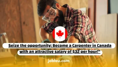 Seize the opportunity: Become a Carpenter in Canada with an attractive salary of $32 per hour!"